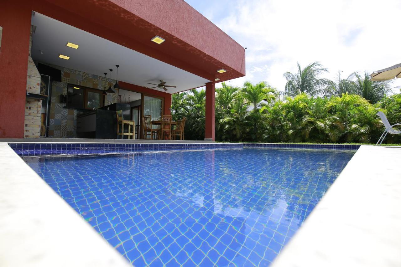 Casa Temporada - 4 Suites - Condominio Luxo - Piscina Extraordinaria - Praia De Itacimirim-Ba Camacari Bagian luar foto
