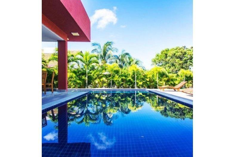 Casa Temporada - 4 Suites - Condominio Luxo - Piscina Extraordinaria - Praia De Itacimirim-Ba Camacari Bagian luar foto