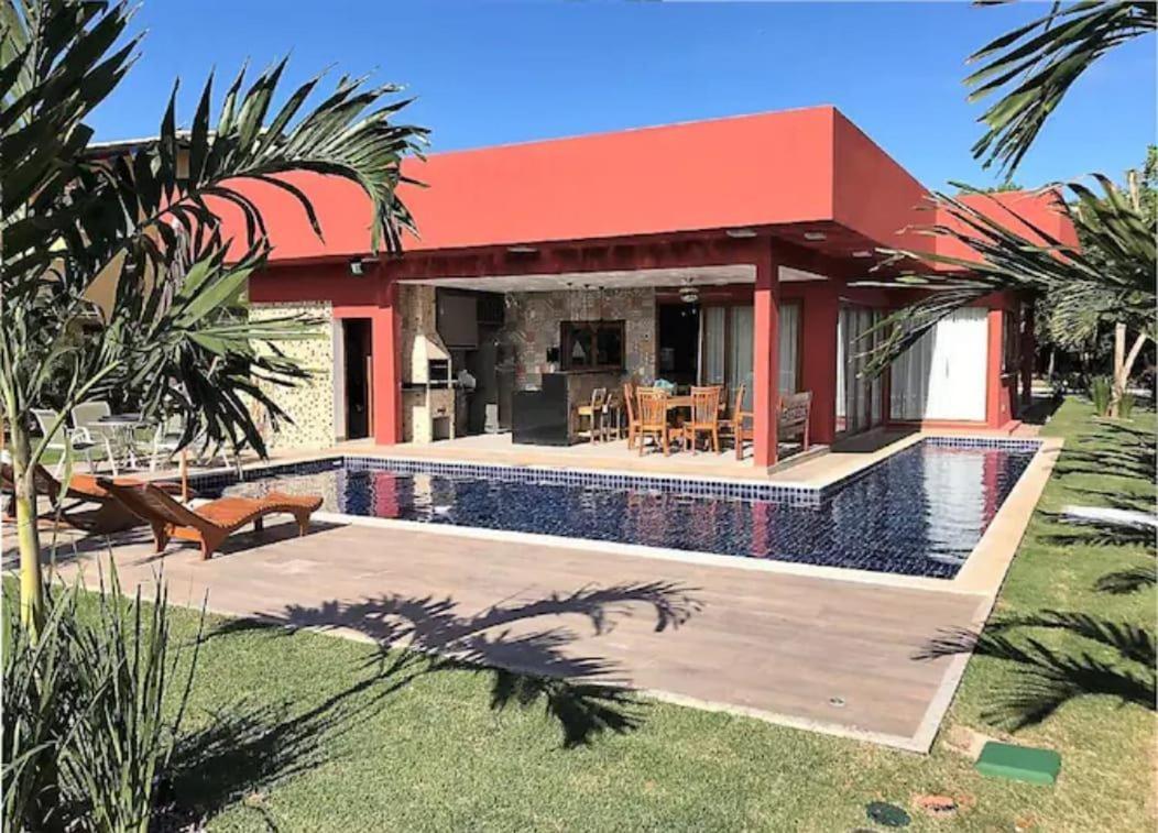 Casa Temporada - 4 Suites - Condominio Luxo - Piscina Extraordinaria - Praia De Itacimirim-Ba Camacari Bagian luar foto