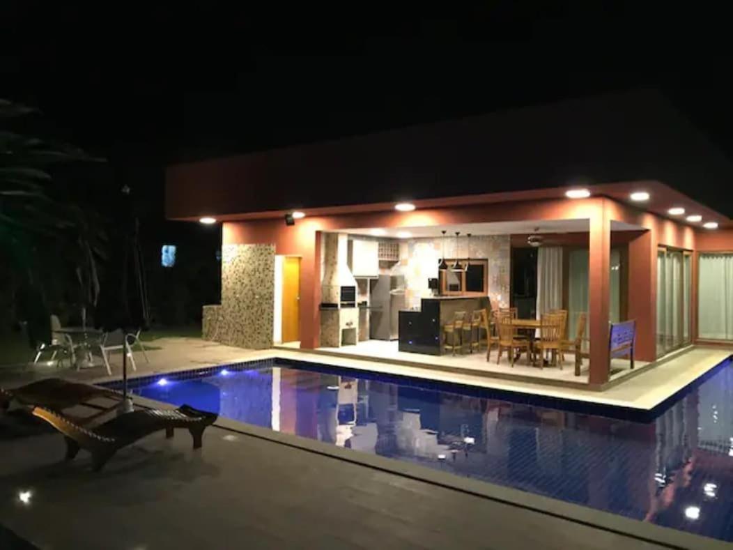 Casa Temporada - 4 Suites - Condominio Luxo - Piscina Extraordinaria - Praia De Itacimirim-Ba Camacari Bagian luar foto