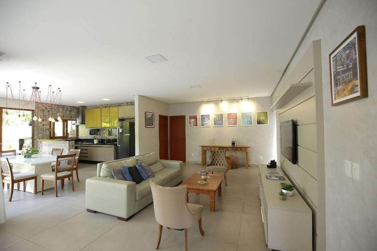 Casa Temporada - 4 Suites - Condominio Luxo - Piscina Extraordinaria - Praia De Itacimirim-Ba Camacari Bagian luar foto